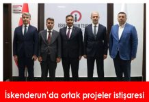 İskenderun’da ortak projeler istişaresi